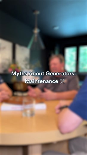Myth: Generators = constant upkeep Fact: Generac generators do need regular maintenance to perform at their best - but we offer the longest intervals between service, so you spend less time worrying and more time powered up ⚡️ | Generac