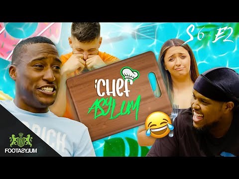 CHUNKZ, FILLY AND JACK EAT BAMBINO BECKYS JERK CHICKEN!!! | Chefasylum S6 Ep2