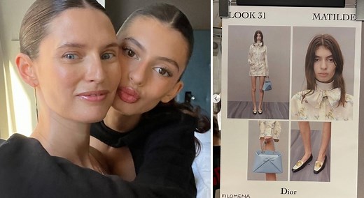 Matilde Lucidi, chi è la figlia 20enne di Bianca Balti all'esordio come modella alle sfilate: papà Christian e la vita tra Los Angeles e New York