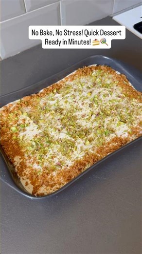 5-Minute No-Bake Dessert | Quick & Easy Sweet Treat Anyone Can Make! #easy #dessert #nobakerecipe