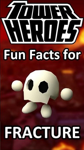 Fun Facts About Fracture In Tower Heroes! #roblox #towerheroes #towerdefense #funfacts