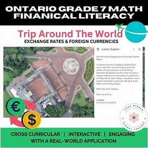 Grade 7 Ontario Math - Financial Literacy: Exchange Rates & Foreign Currencies