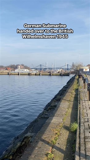 German submarine handed over to the British in Wilhelmshaven #marine #navy #sea #water #meer Source IWM London Archives | D-Day History