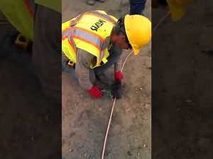 T-connection CADWELD process