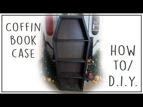 Coffin Bookcase/ Shelf | How To