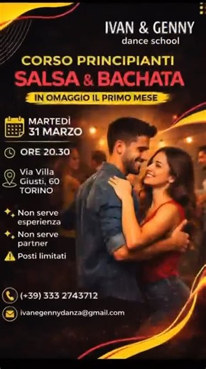Nuovo corso base salsa e bachata