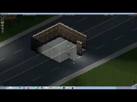 Building a Gate from Log Walls - Project Zomboid Mod