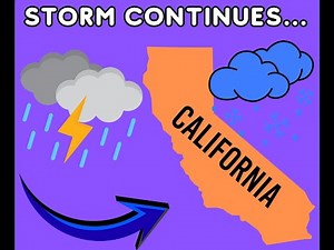Christmas California Weather: Storm Slows, but Continues...