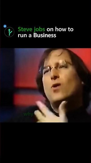 Steve jobs on how to run a business #foryou #codeblocks #technology