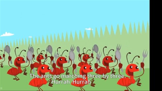 The ants go marching