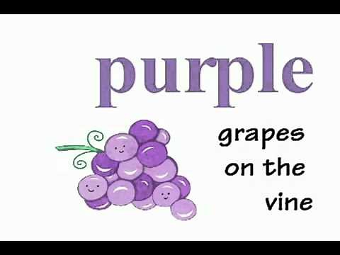 color P-U-R-P-L-E purple song - Kindergarten