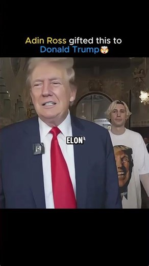 Adin Ross really gifted this to Donald Trump!🤯