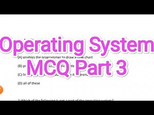 operating System MCQ Part 3
