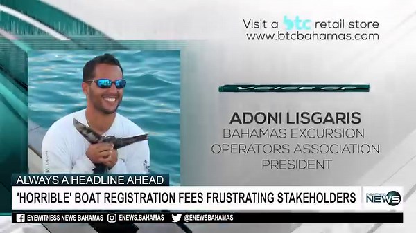 5.8K views · 52 reactions | 'Horrible' boat registration fees frustrating stakeholders | Eyewitness News Bahamas | Facebook