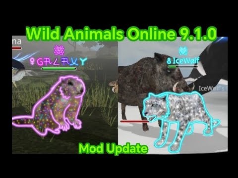 Wild Animals Online 9.1.0 Galaxy and IceWølf Mod Update