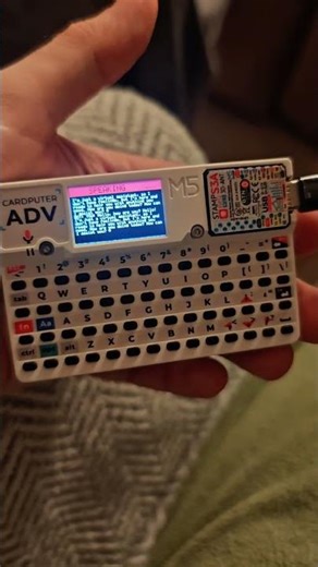 Custom firmware on a $30 Cardputer ADV