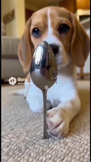 This Puppy Just Bent a Spoon With Its Mind?! #SpoonBending #SupernaturalPets