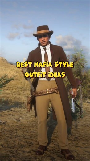 Best Mafia Style Outfit Ideas 🤠 Red Dead Online #rdr2 #fashionideas #outfits