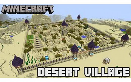 【ItsMarloe】minecraft我的世界 好看的沙漠城市鉴赏~
