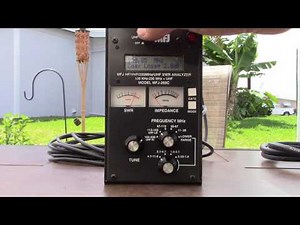 MFJ-269C Testing coax cable faults and length