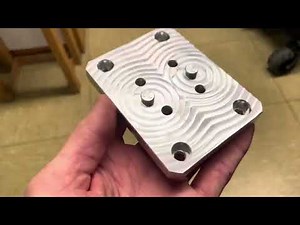 Milling aluminum on a Genmitsu 3030 prover max - Vise adaptor plate