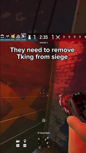 Remove tking from siege #rainbowsixsiege #R6s #siege