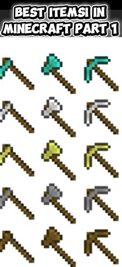 Ranking best weapons in Minecraft part 1 #minecraft