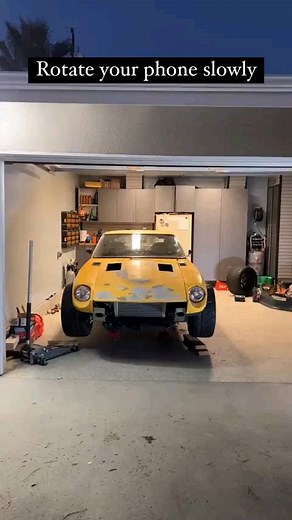 RB25 powered Datsun 240Z. .....and it's going to be a widebody 👊 Nicely done Caden! @rbzed25 | Maniacs Garage