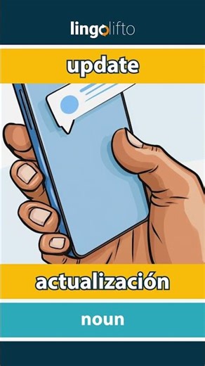 🇬🇧🇪🇸 update - actualización : learn English : aprendamos inglés : vocabulary builder