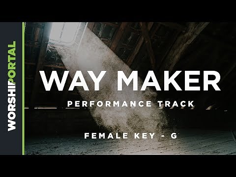 Way Maker - Female Key of G - Performance Track