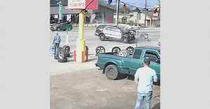 Video shows Houston patrol vehicle fatally strike 75-year-old man's car