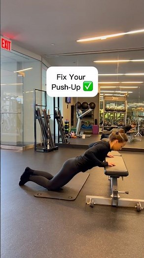 Fix Your Push-Up ✅ Beginner Variation