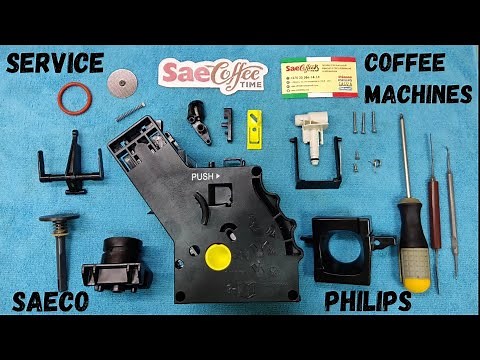 Repair and maintenance of the brew unit of the SAECO, PHILIPS coffee machine. Service coffee machine