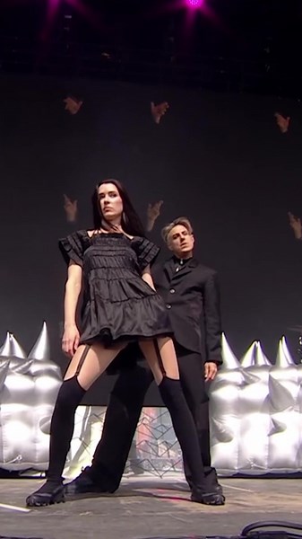 Confidenceman at Glastonbury Festival: Fun and Energetic Performance