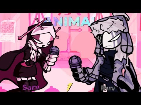 [PLAYABLE] || Animal but sarv and Ruv sings it! || Hazy river || FNF cover || FNF playble cover.