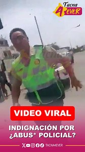 32K views · 822 reactions |  ¿ABUSO POLICIAL?  Durante el paro de transportistas en Lima, un video muestra presunto exceso de autoridad de la PNP .  Las redes estallan y la pregunta es: ¿es abuso de poder o una acción justificada? ¡Queremos saber tu opinión! #AbusoPolicial #PNP #Viral #Lima #Protesta #JusticiaYA #TikTokViral #YouTubeViral #FacebookViral | Tacna Forever | Facebook
