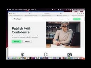 iThenticate : Comment démarrer - Logiciel de détection de plagiat