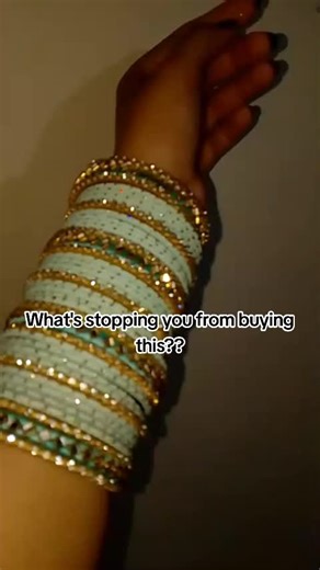 what's stopping you from buying this?? DM for price place your order nowww! #BanglesLover #DesiAccessories #JewelryTok #TikTokJewelry #DesiStyle #PakistaniFashion #BangleStack #HandJewelry #ChuriyanStyle #DesiGirlVibes #TraditionalJewelry #GirlsWhoGlow #MadeInPakistan #DesiOOTD #ChuriLove #AestheticHands #DesiFitCheck #SouthAsianStyle #CustomJewelryPK #ForYouJewelry #FYP #TikTokPakistan #ViralVideo #TrendingNow