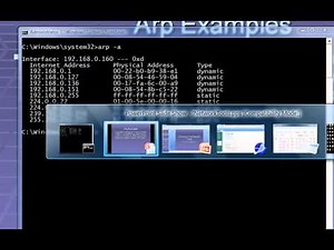 Ping, Arp, Ipconfig, Tracert Walkthrough - Video Tutorial