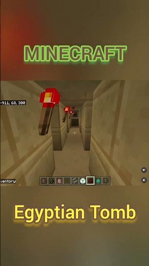 Ancient Egyptian Tomb Minecraft Build