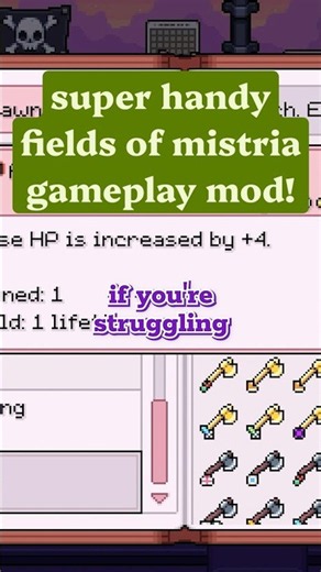make your life easier in #fieldsofmistria with this mod! 👀