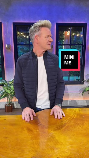 Mini Gordon has entered the building 😂 | gordon ramsay