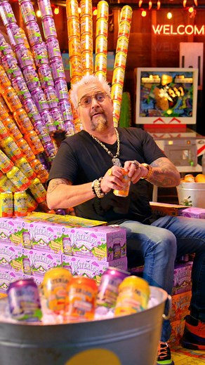 3.3K views · 85 reactions | Lovin’ this EPIC flavor!! New sparkling waters from Waterloo Sparkling Water x Flavortown. Lemon Italian Ice, Huckleberry Cobbler, and Spiced Mango Sorbet – for a limited time only. Grab a cold one while you can!  | Waterloo Sparkling Water | Facebook