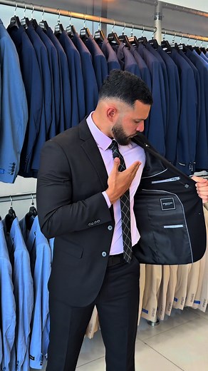 Look Elegante con Traje Negro para Hombre