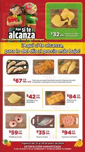 Bodega Aurrerá folleto Ofertas 23/01 - 29/01
