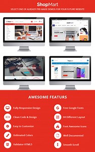 Download free software Website Digital Storefront Template