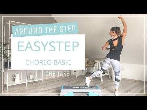 EasyStep - Around the Step // Basic // Step Aerobic für Anfänger // 40 Min. // 03.11.20