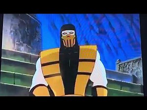 Mortal Kombat: Defenders of the Realm (1996) 1x02 Sub-Zero Goes After Scorpion Scene!!!