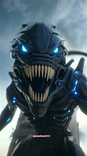 towering biomechanical alien with razor-sharp claws #speedsong #dance #spedup #song #funambulism