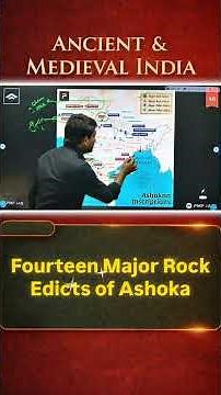 Fourteen Major Rock Edicts of Ashoka | UNESCO Nomination | UPSC Ancient History
